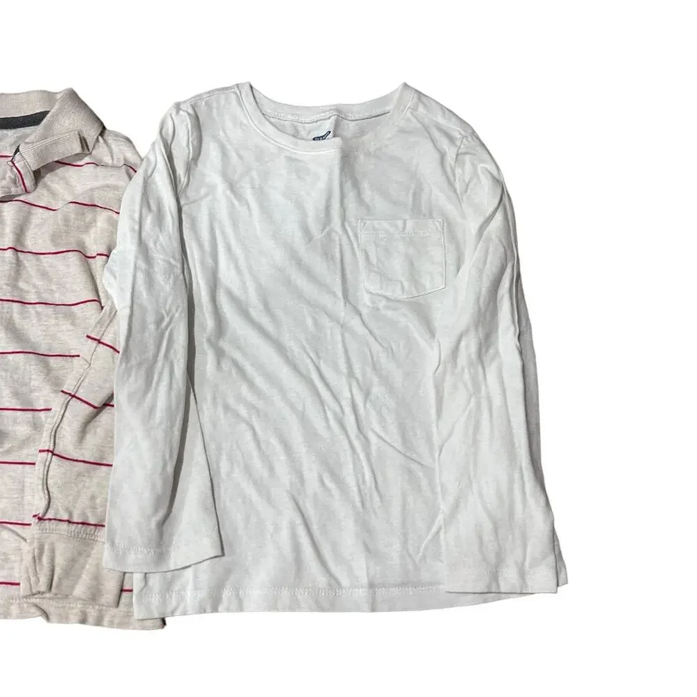 Lot of 5 Boys Shirts Polo T Shirt Long Sleeve Sz 5T